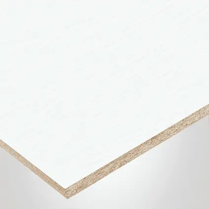 Uniboard® Panel sheet, 555 NovaWhite, Brushed Elm (BE) finish 2Sides, with Particle core (PC), 5/8" x 49" x 97"