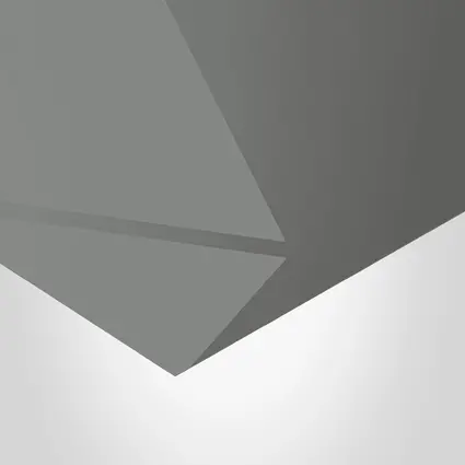 EGGER Laminate, U732 Dust Grey, HG-High Gloss finish, 1/32" x 51.5" x 110.25". 751345.