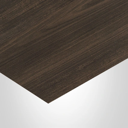 Formica Laminate, 8909 Cascara Teakwood, 90 (Gloss) finish, Grade 20P (Thickness 0.027", VGP, Protective Paper), 48" x 96"