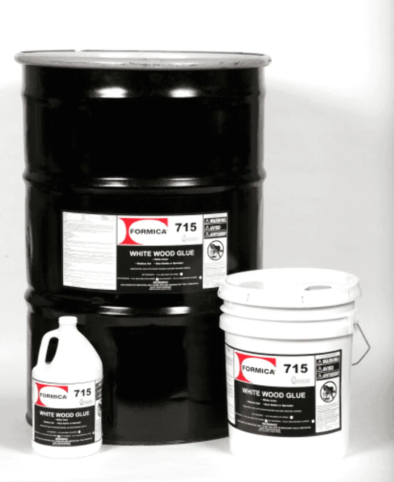 Formica F715 white wood glue 3.78L. 640176.