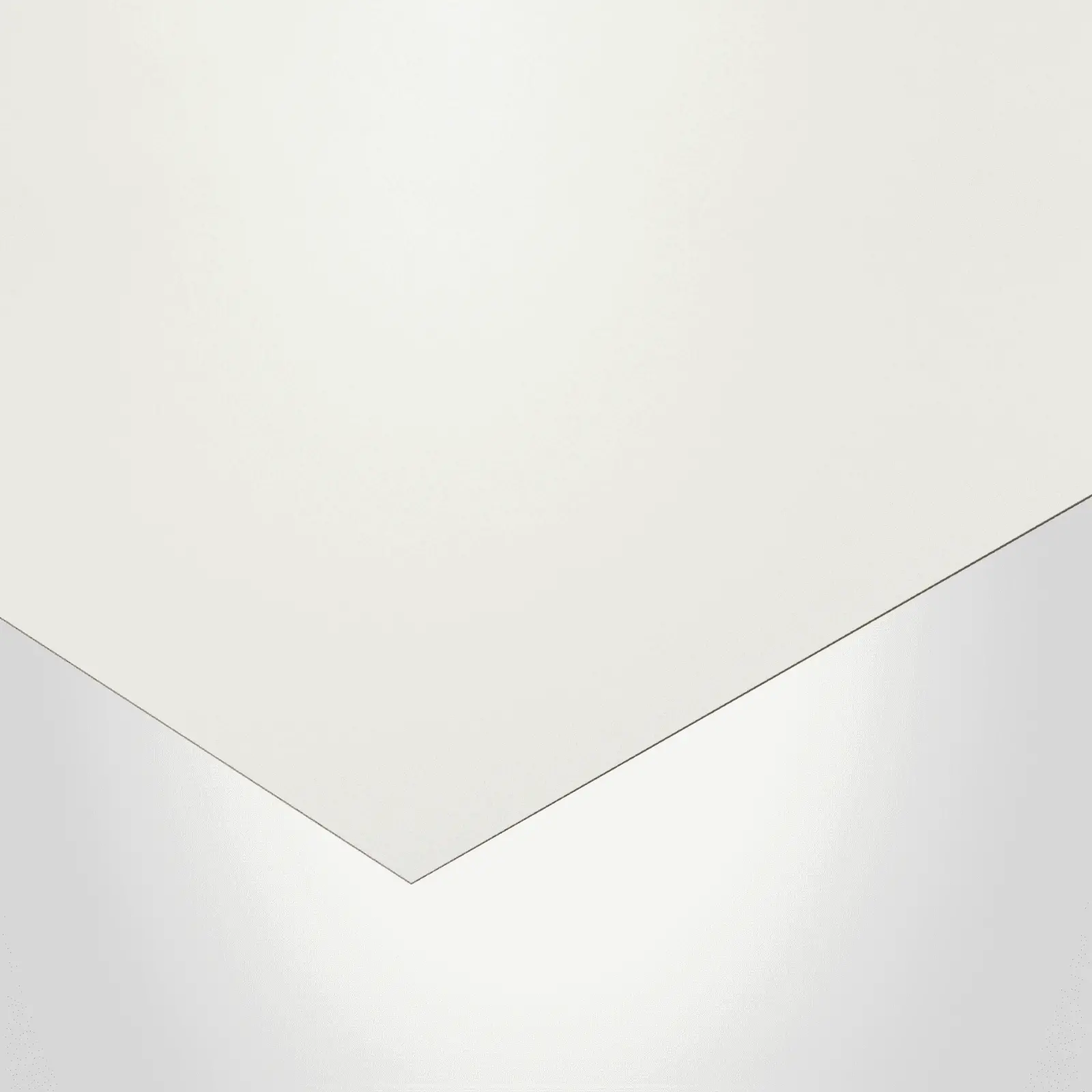 EGGER Laminate, W1000 Premium White, PerfectSense® - PT-Premium TopMatt finish, 1/32" x 51.5" x 110.25". 751523.