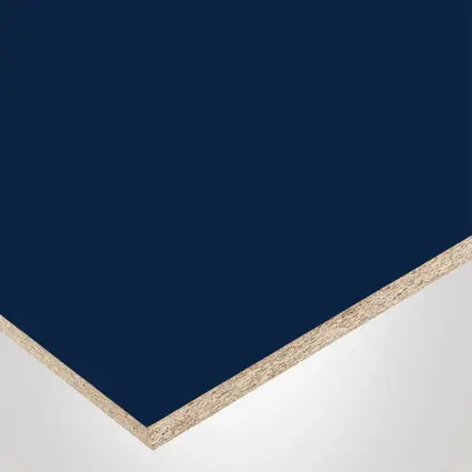 Uniboard® panel, K45 Wave Blue, VE-Vellum finish 2Sides, with Particle core (PC), 5/8" x 61" x 97"