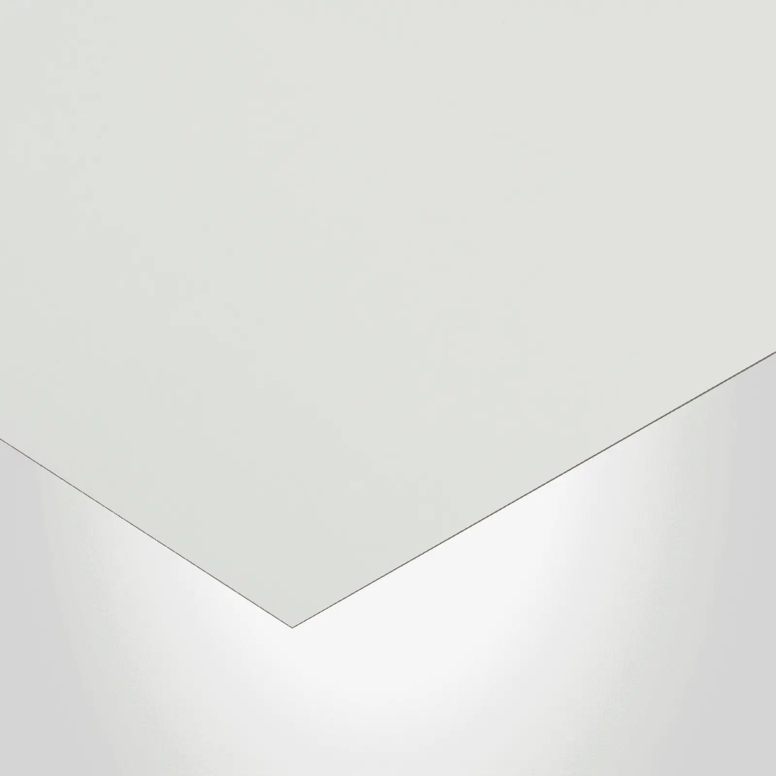 Tafisa® Laminate, T105 Snowfall, CR-Crystalite finish, Prelude® collection, 1/32" x 60" x 108". 751726.