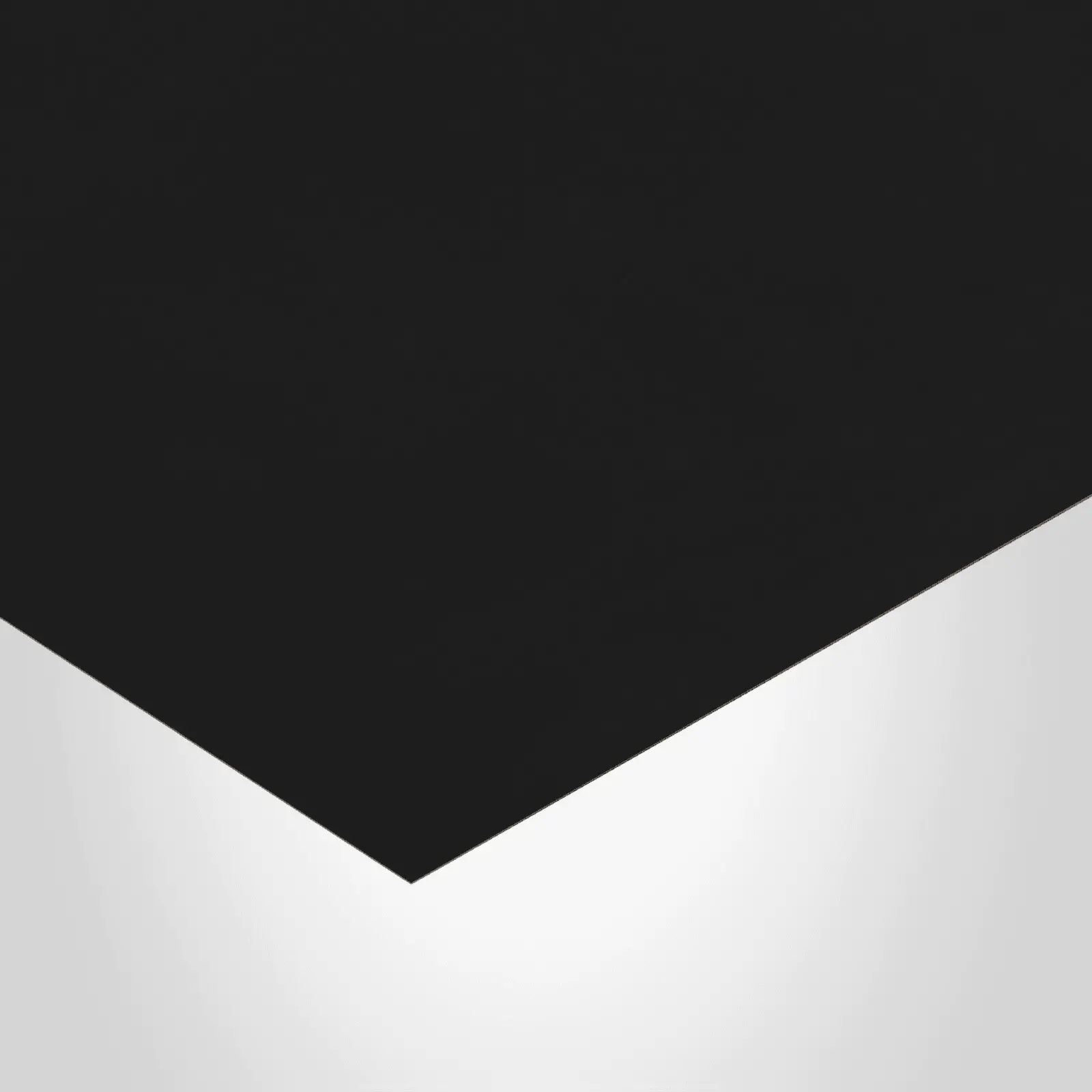 Tafisa® Laminate, T203 Black, CR-Crystalite finish, Prelude® collection, 1/32" x 60" x 108". 751729.