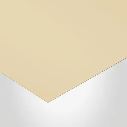 Tafisa® Laminate, T204 Ivory, CR-Crystalite finish, Prelude® collection, 1/32" x 48" x 96". 751965.