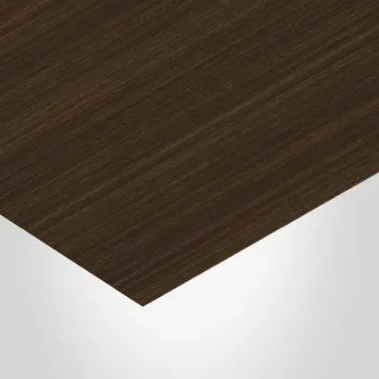 Tafisa® Laminate, T494 Dark Chocolate, CR-Crystalite finish, Prelude® collection, 1/32" x 60" x 108". 751797.