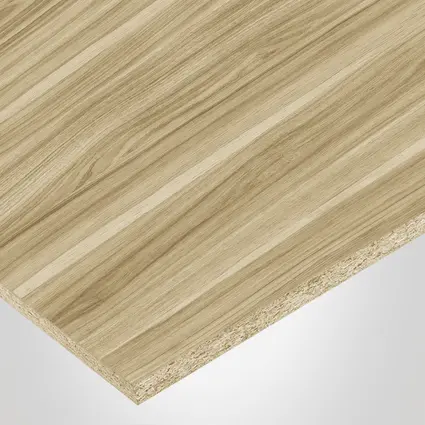 Tafisa® panel, M2052 Golden Light FE-FERIA™ finish 2Sides, Sommet® collection, with Particle core (PC), 5/8" x 49" x 97"