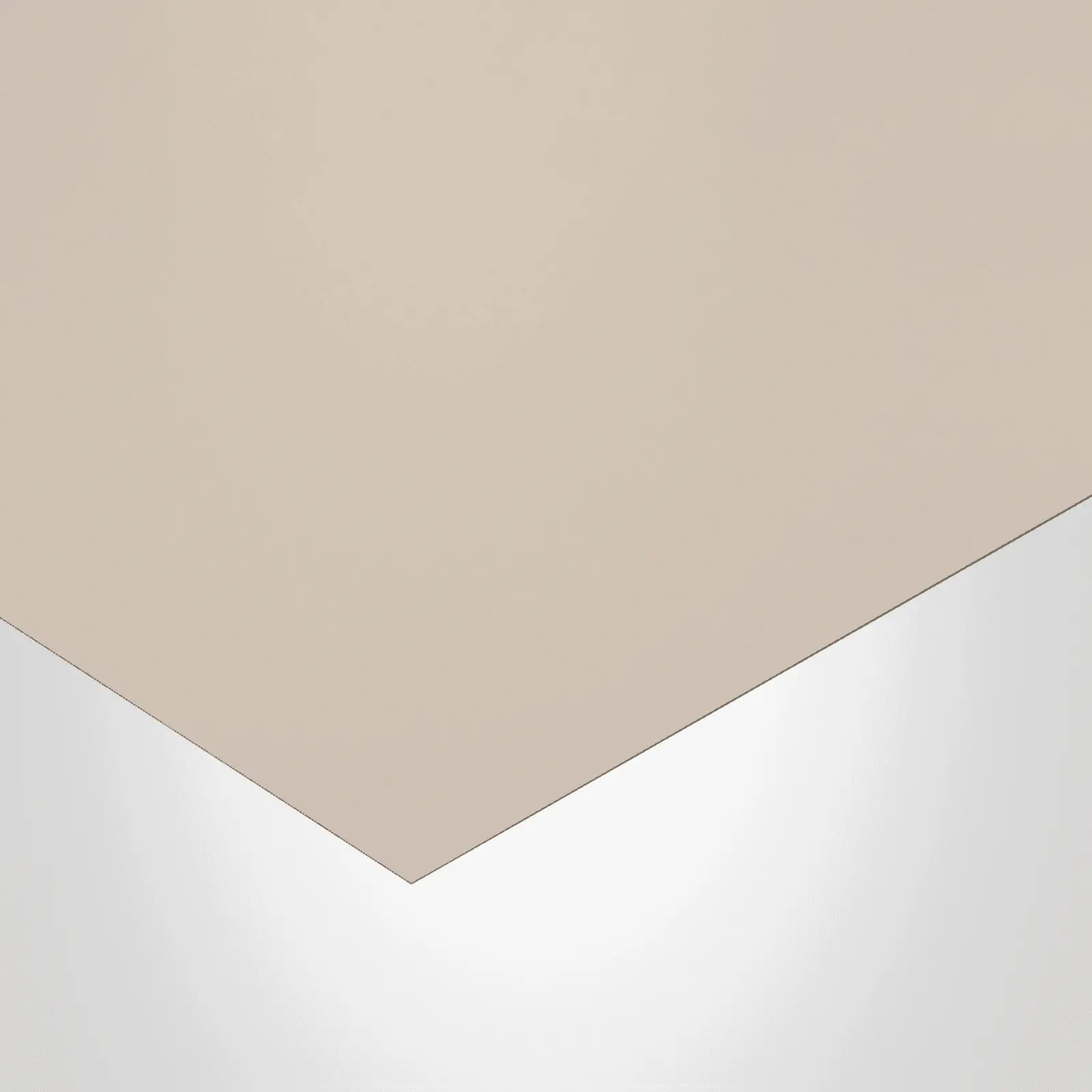 EGGER Laminate, U702 Cashmere Grey, PerfectSense® - PT-Premium TopMatt finish, 0.8mm x 49" x 97". 752684.