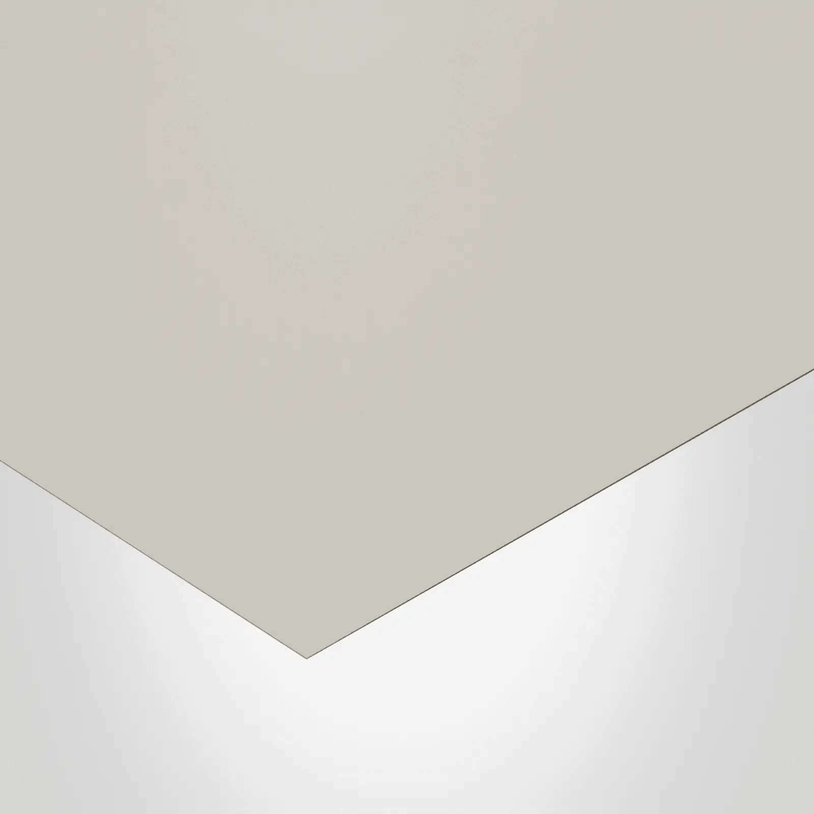 EGGER Laminate, U708 Light Grey, PerfectSense® - PT-Premium TopMatt finish, 1/32" x 30" x 96". 752672.