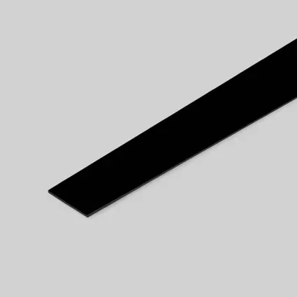 PVC Edge Banding, Sublime, 706 Black, Super Matte finish, Doellken 20406M-1518, (Match 706-1006-3010), 0.018" x 7/8" x 600'