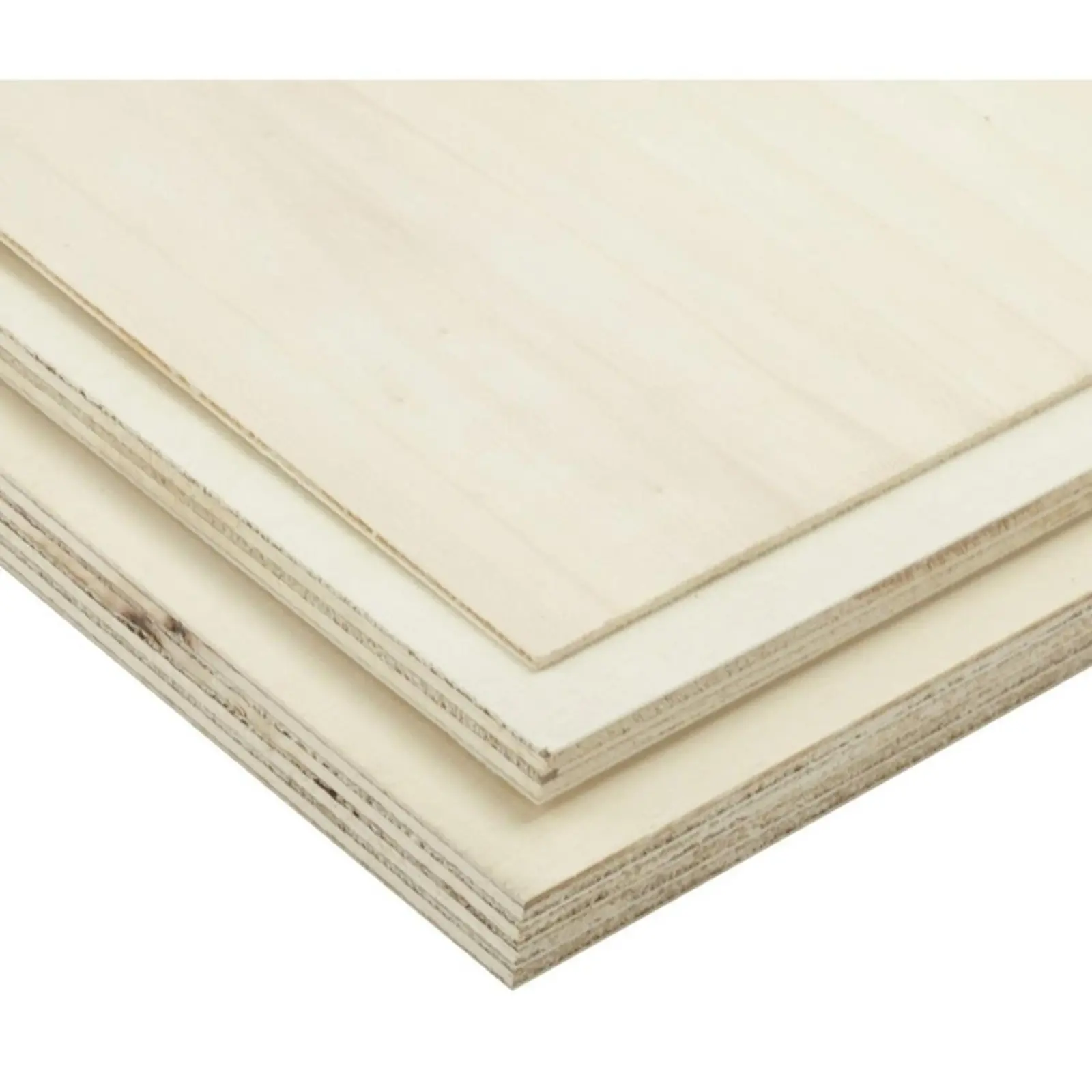 Ultra Core Plywood, Melamine White 2Sides,  5/8" x 49" x 97". 560611.