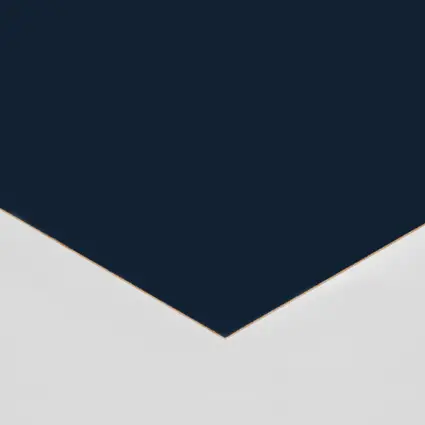 EGGER Laminate, U599 Indigo Blue, PerfectSense® - PT-Premium TopMatt finish, 1/32" x 51.5" x 110.25". 751955.