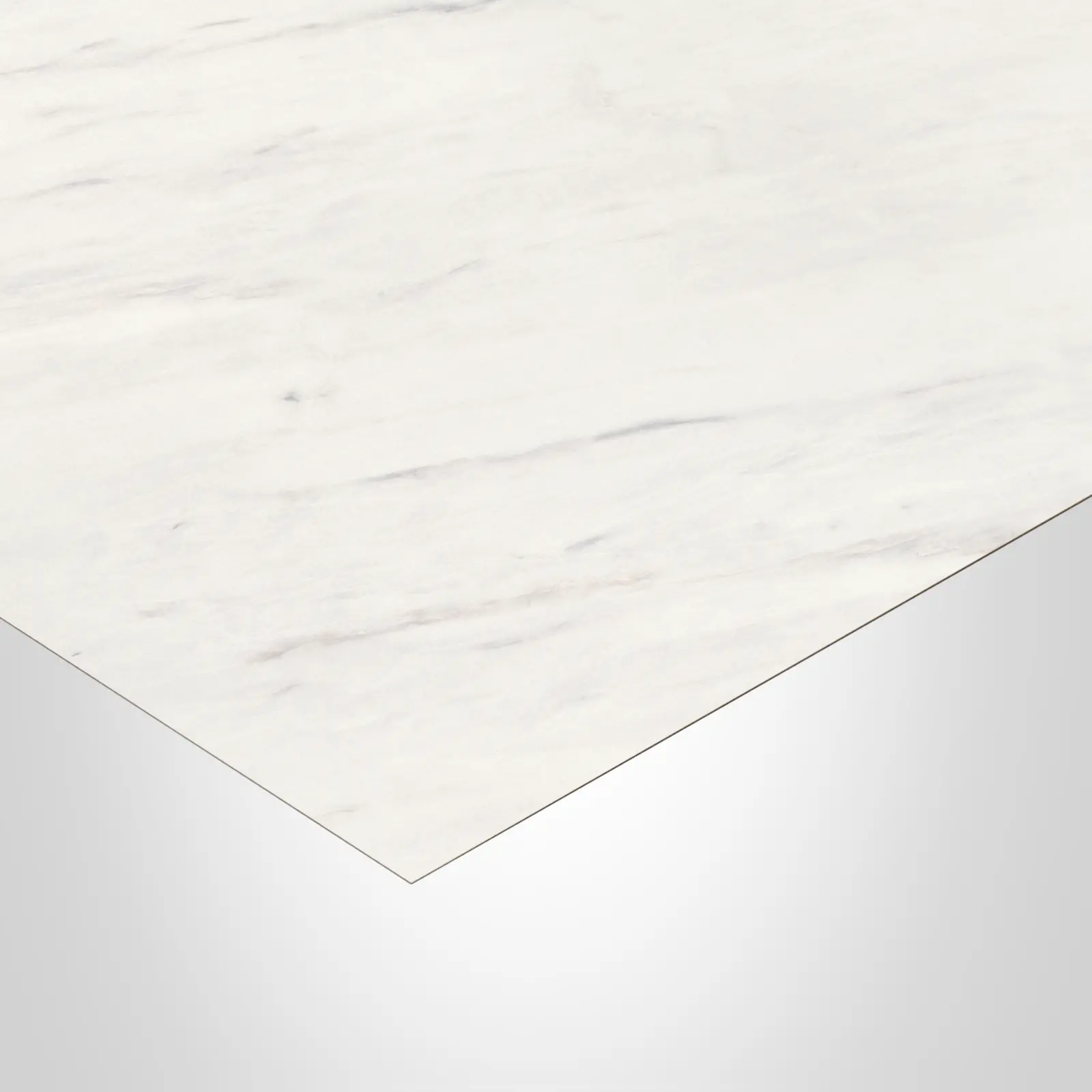 EGGER Laminate, F812 White Levanto Marble, PerfectSense® - PT-Premium TopMatt finish, 1/32" x 51.5" x 110.25". 752048.