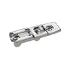 Mounting plates Linear with oblong hole height adjustment, knock-In, 0.5mm. 465737.