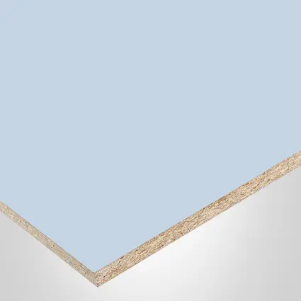 Uniboard® panel, K80 Celestine, SM-Supermat finish 2Sides, with Particle core (PC), 5/8" x 49" x 97"