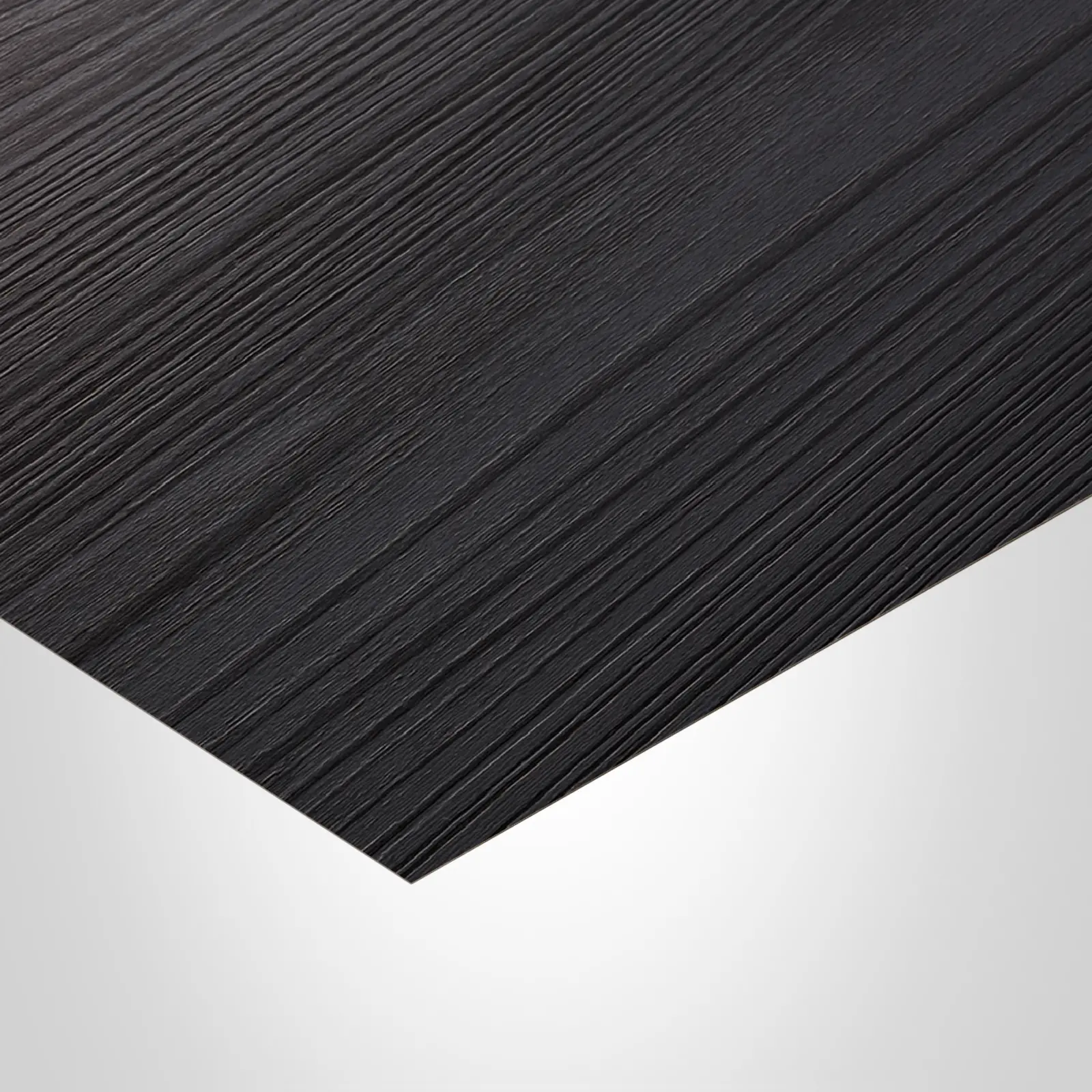 EGGER Laminate, U999 Black, ST19-Deepskin Excellent finish, 0.8mm x 49" x 97". 752243.