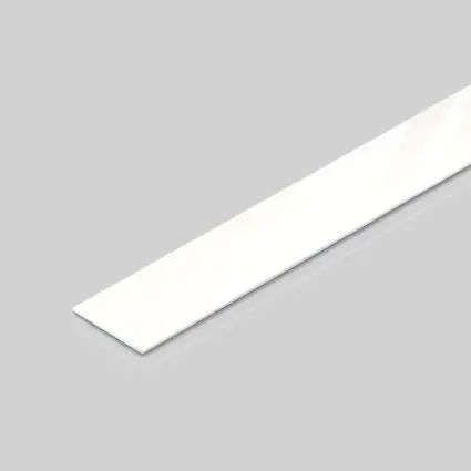 PVC Edge Banding, Tafisa®, L175 White, BV-BRAVA® finish, Doellken 2002EBM, 0.020" x 15/16" x 600'