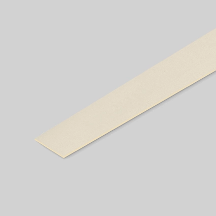 PVC Edge Banding, Tafisa®, L763 Morning Dew, Crystalite (CR) finish, Teknaform ST9219, 1mm x 15/16" x 300'