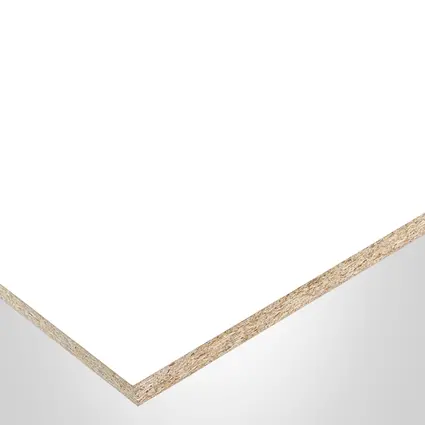 Panneau Tafisa®, PM115 Carte Blanche, fini PM-Mat Absolu 2Côtés, collection LUMMIA®, avec centre de Particules (PC), 5/8" x 61" x 109"