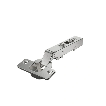 Hinge Veosys, with integrated silent system, with integrated silent system, Full overlay, with press-in, TH42 cup, with 105° opening angle. 465285.