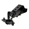 Hinge Sensys 8757i Black, with integrated silent system, with integrated silent system, Full overlay, with press-in, TB53 cup, with 165° opening angle. 465293.