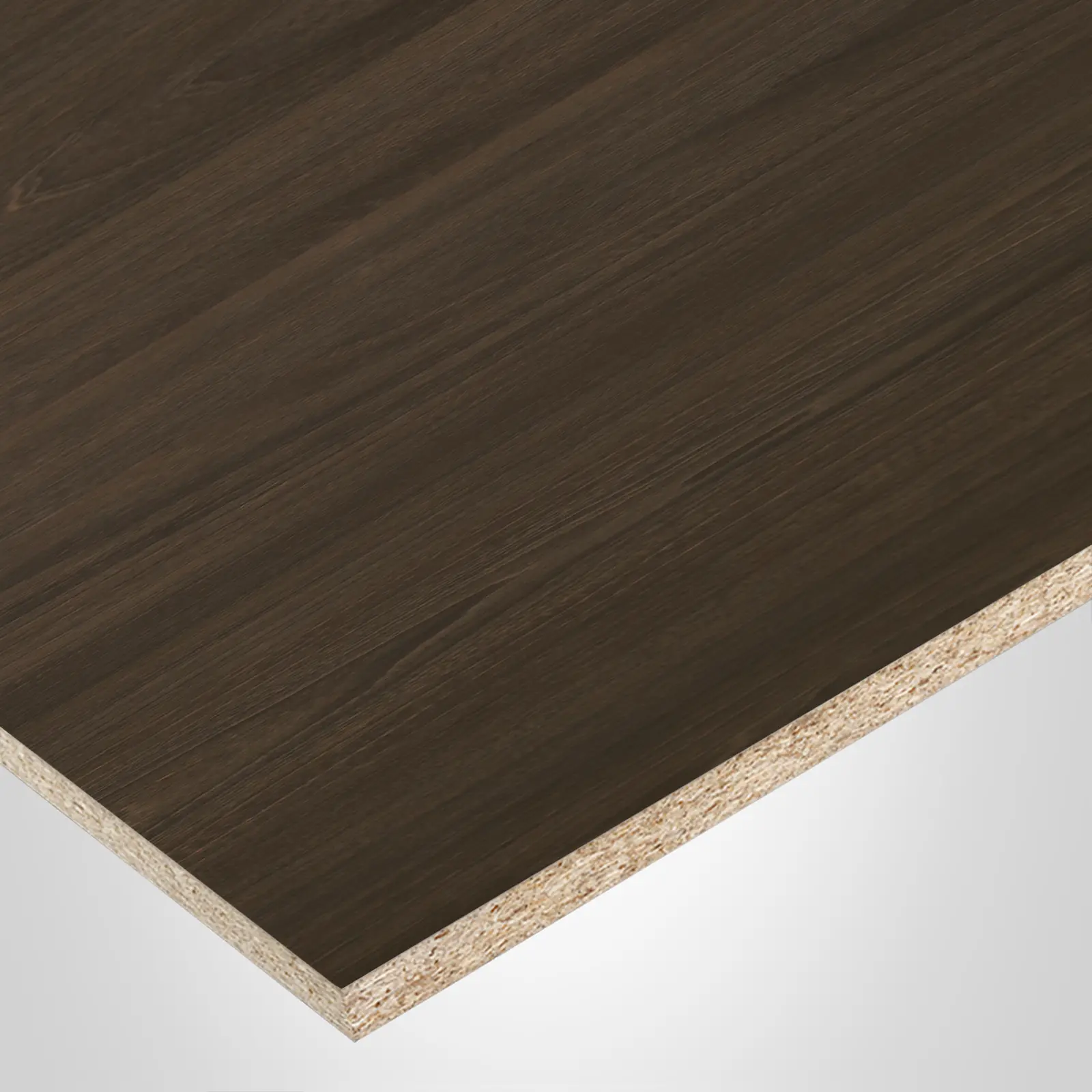 Engineered Wood Panels RAUVISIO House Panel, 4604 Haverst Walnut, Terra collection, with Particle core (PC), 19mm x 1300mm x 3050mm. 770094.
