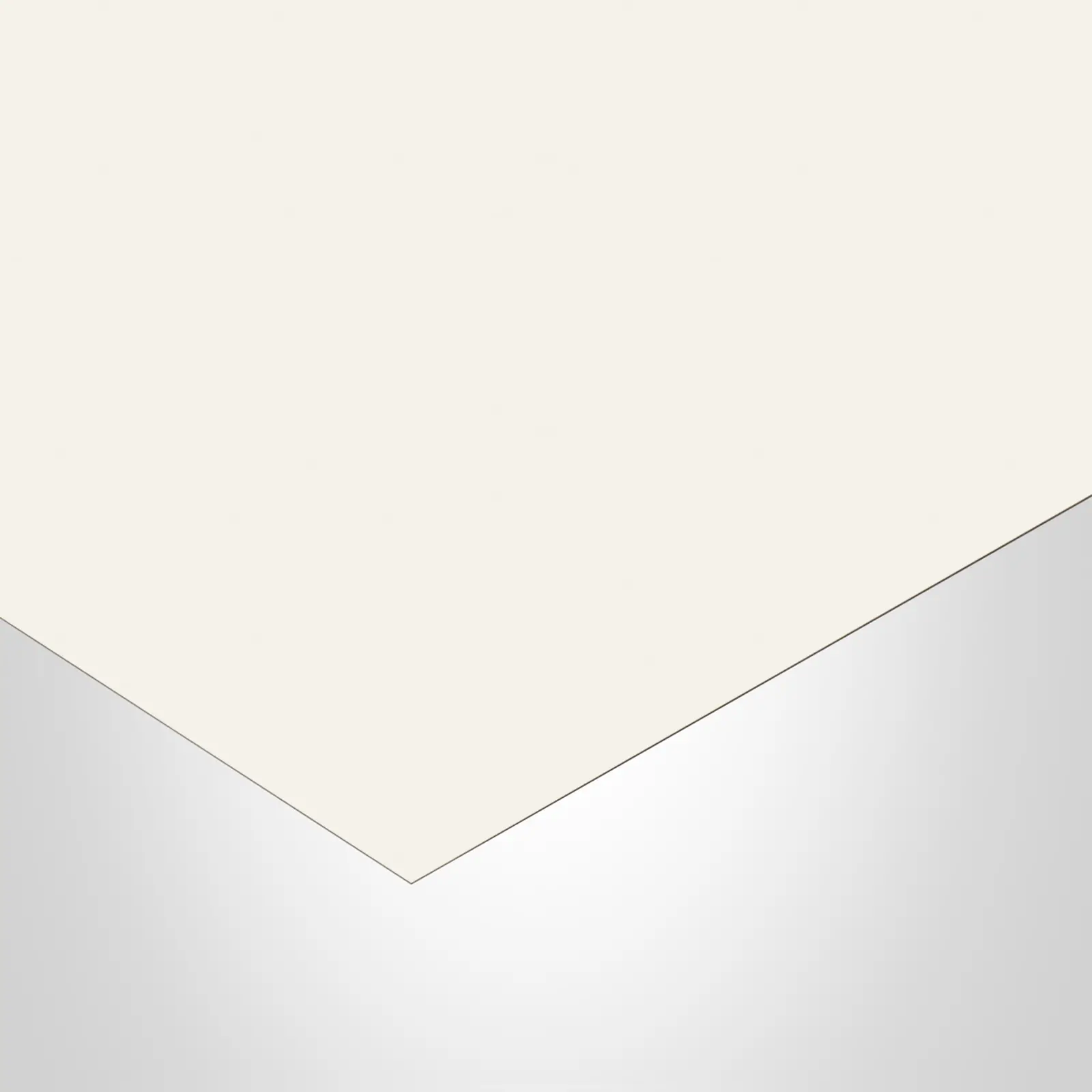 EGGER Laminate, W1050 Coastal White, ST14-Smoothtouch Sand finish, 0.8mm x 49" x 97". 752288.