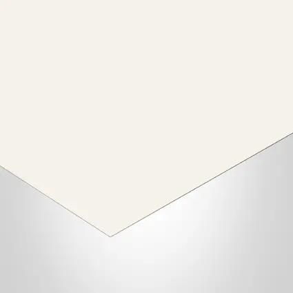 EGGER Laminate, W1050 Coastal White, ST14-Smoothtouch Sand finish, 0.8mm x 49" x 97". 752288.