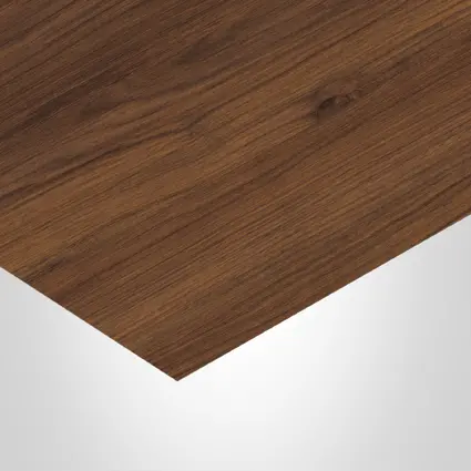 EGGER Laminate, H1307 Brown Warmia Walnut, ST19-Deepskin Excellent finish, 0.8mm x 49" x 97". 752643.