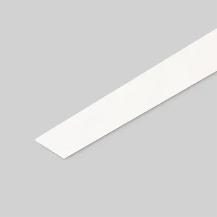 PVC Edge Banding, Sublime, 734 White, Super Matte finish, Doellken 21028M, (Match 734-3012-1034), 1mm x 7/8" x 300'