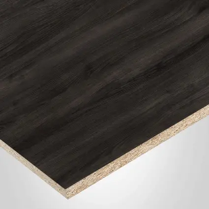 STEVENSWOOD® Panel, WB1 Charred Oak, VF-Veneer finish 2Sides, Timber collection, with Particle core (PC), 5/8" x 61" x 97"