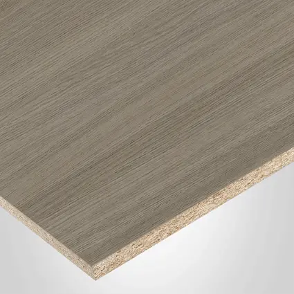 STEVENSWOOD® Panel, 637 Iron Oak, VF-Veneer finish 2Sides, Timber collection, with Particle core (PC), 5/8" x 61" x 97"