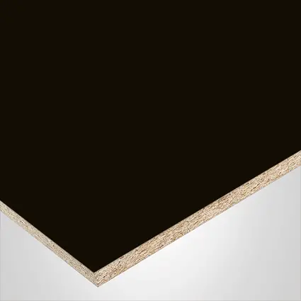 STEVENSWOOD® Panel, X03 Black, VF-Veneer finish 2Sides, Timber collection, with Particle core (PC), 5/8" x 61" x 97"
