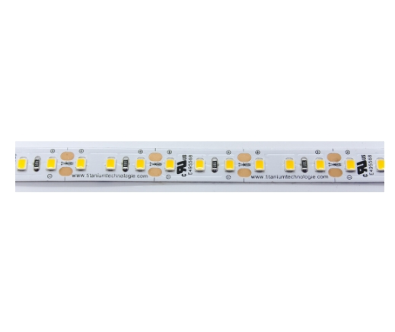 LED engines 2835, 120LED/m, 12vDC, IP20, 5 Meters, Lighting type: Warm white 27K. 830341.