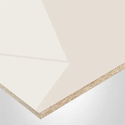 Tafisa® panel, HG776 Cashmere, HG-High Gloss / CR-Crystalite finish, LUMMIA® collection, with MDF core, 5/8" x 61" x 109"