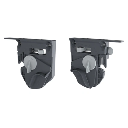 Accessories Slides, Front Catch Quadro 4D V6, Left, Plastic. 465448.