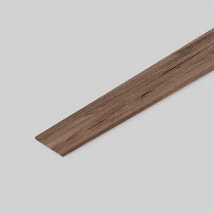 PVC Edge Banding, STEVENSWOOD®, W66 Dark Walnut, VF-Veneer finish, Teknaform™ WPX11557-5)VF 1mm x 15/16" x 300'