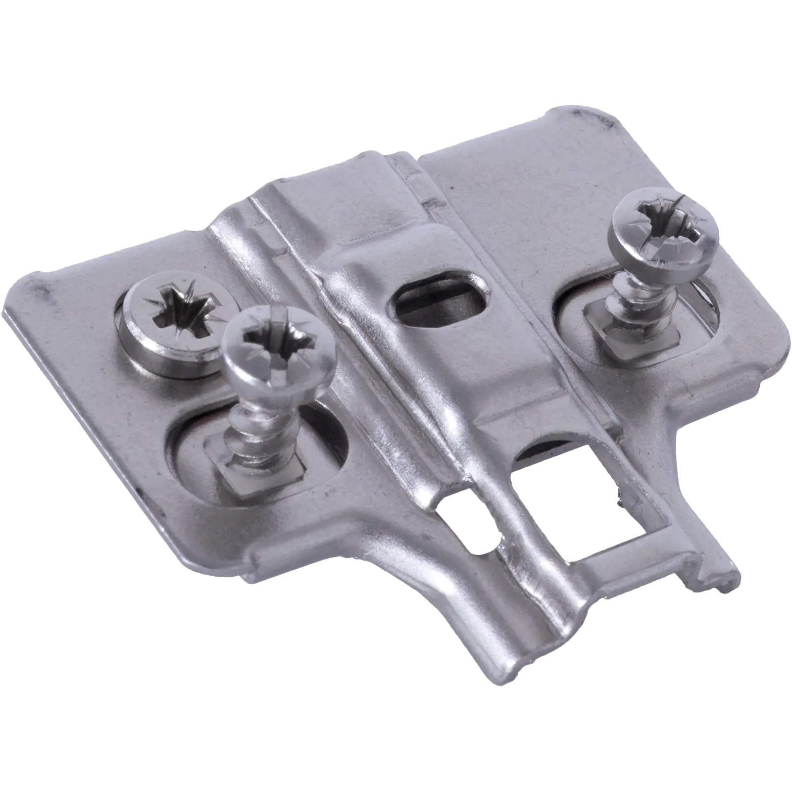 Plaque de montage, Cruciforme, Ajustable avec goujons à expansion, 4mm. 450172.