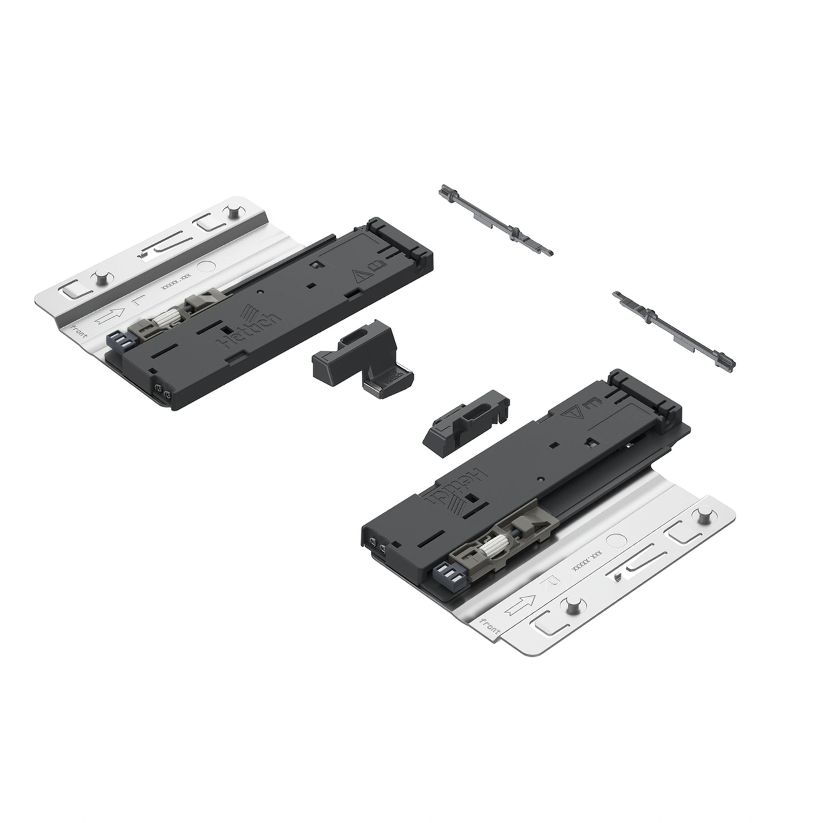 Accessories Slides, Kit Push To Open Silent opening system for Quadro YOU, 8 - 20kg. 465534.