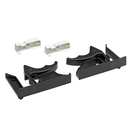 Accessories Slides, Kit Front Catchs Shelf Quadro V6/Quadro 25, Plastic. 465537.