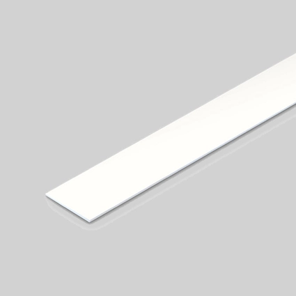 ABS Edge Banding, EGGER, W1100 Alpine White, PM (Premium Matt) finish, 1mm x 7/8" x 246'