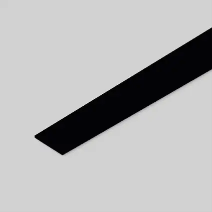 Bande de Chant en ABS, EGGER, U999 Noir, fini PM (Premium Matt), 1mm x 7/8" x 246'
