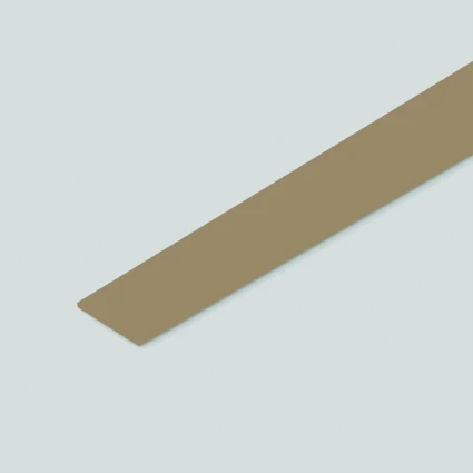 PVC Edge Banding, Tafisa®, L782 Sand Castle, Materia (MA) finish, Teknaform SX13975-Z, 0.018" x 15/16" x 600'. 807938.
