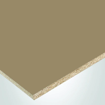 Tafisa® panel, PM782 Sand Castle, PM-Perfect Matt / CR-Crystalite finish, LUMMIA® collection, with Particle core (PC), 5/8" x 61" x 109"