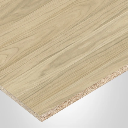 STEVENSWOOD® Panel, W89 Sandro Walnut, ME37-Meredosia finish 2Sides, Walnut (EIR) collection, with Particle core (PC), 5/8" x 61" x 109"