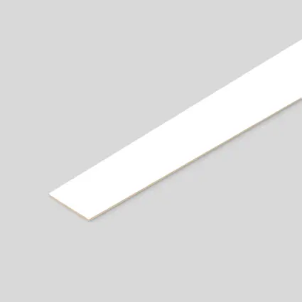 PVC Edge Banding, Sublime, 734 White, Super Matte finish, Karebant, (Match 734-3012-1034), 1mm x 23mm x 300'