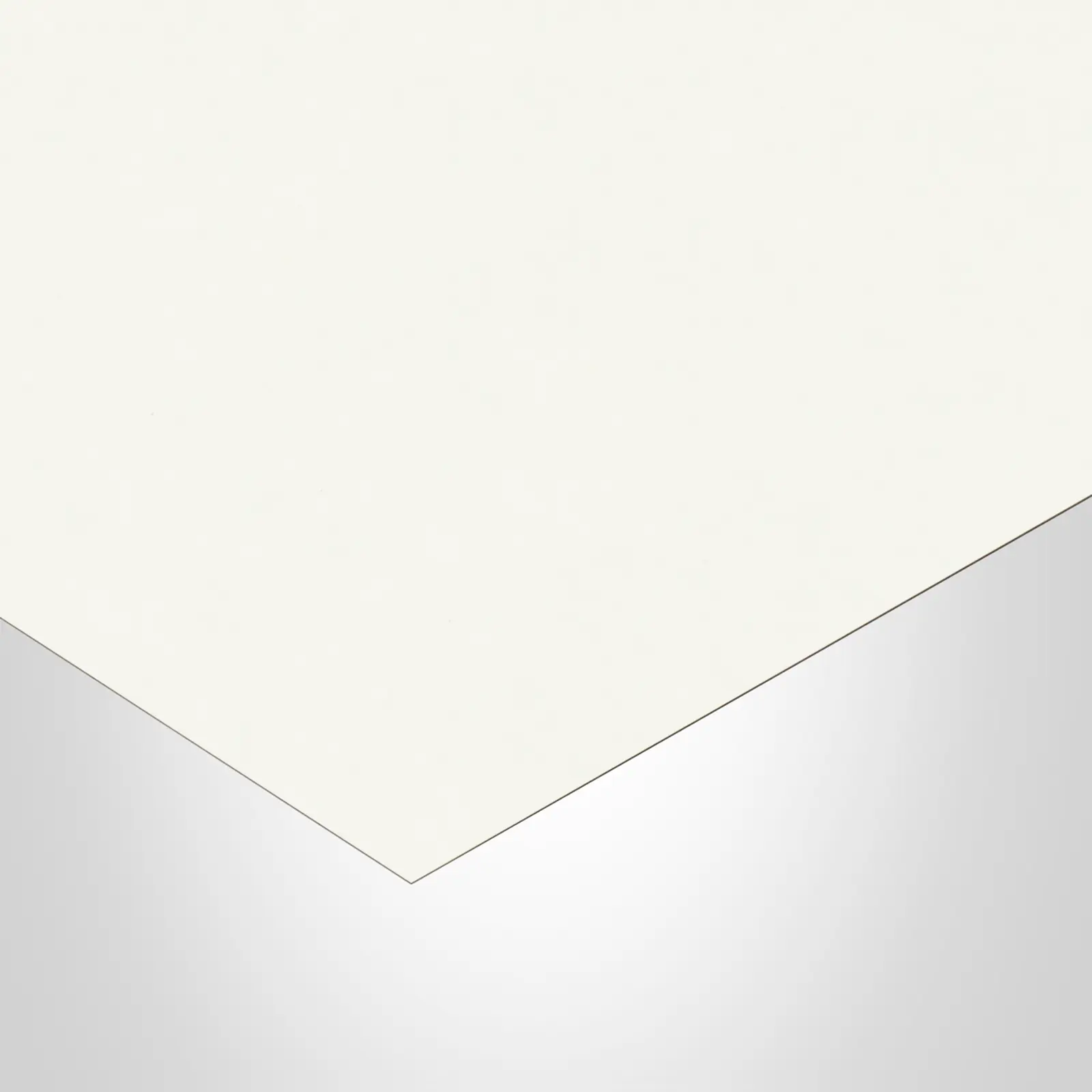 EGGER Laminate, W960 Classic White, ST7-Smoothtouch Fine Pearl finish, Decorative collection, 1/32" x 49" x 97". 753052.