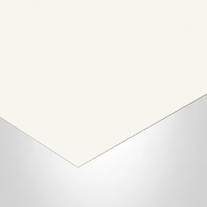 EGGER Laminate, W960 Classic White, ST7-Smoothtouch Fine Pearl finish, Decorative collection, 1/32" x 49" x 97". 753052.